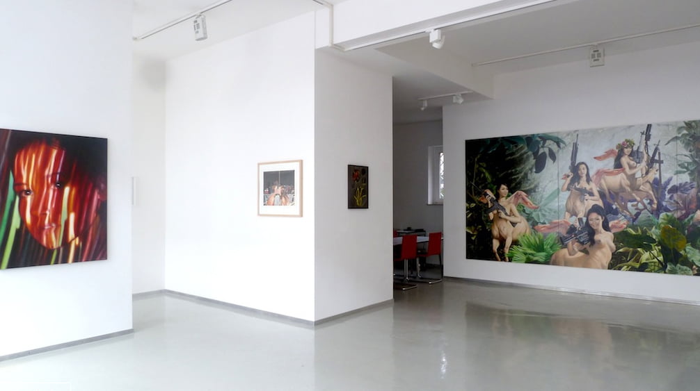 Globalized Painting,  Art Karlsruhe 2014,  Galerie Rothamel Karlsruhe, Germany