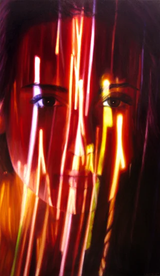 Anima - Oil on canvas 118x68 cm, 2013