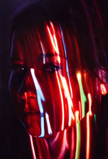 Anima - Oil on canvas  118x80 cm, 2013