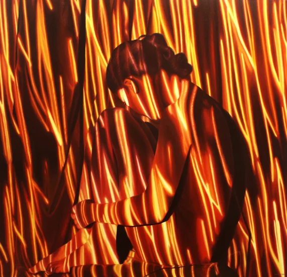 Anima X - oil on canvas 125x130 cm, 2016