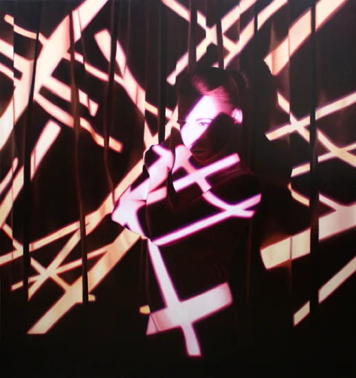 Archetypal projection VI - Oil on canvas 170x160 cm, 2015