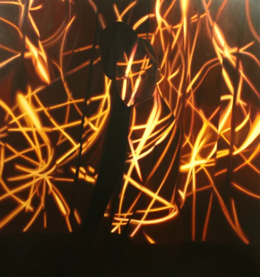 Internal content II - oil on canvas