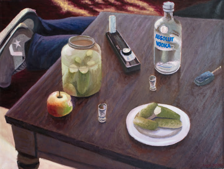 Absolut Petrov-vodkin Oil on canvas, 90x68 cm, 2012