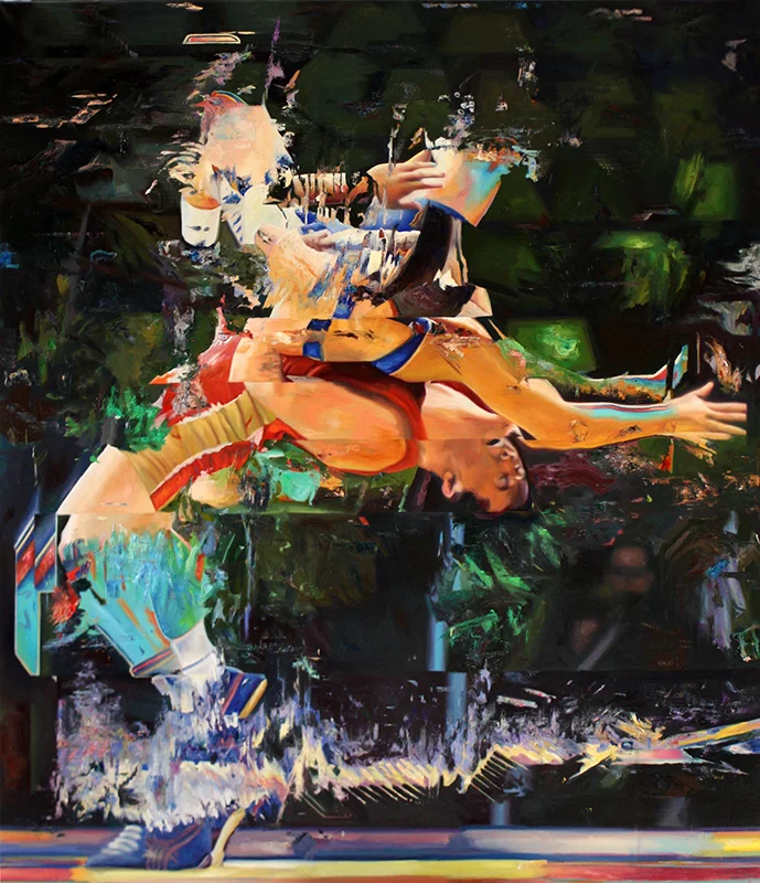 Controversy and doubts - oil on canvas 140x120 cm, 2021