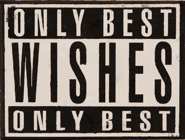 Only best wishes - Oil on canvas, 24x18 cm, 2012