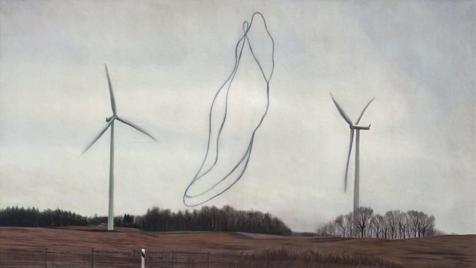 Open air - oil on canvas 140x80cm, 2015