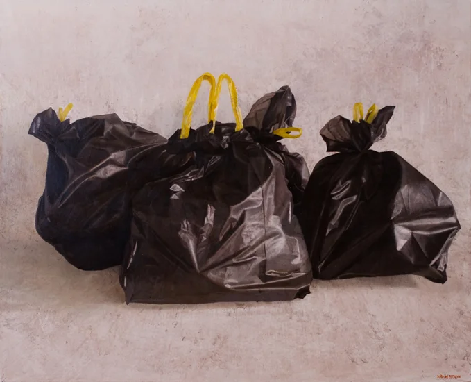 Rodion Petroff - Garbage Bags 110x136 cm 2011-2012