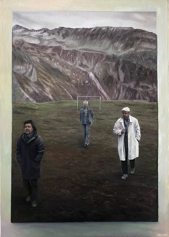 Trečias - Tomas - oil on canvas 70x50cm, 2021